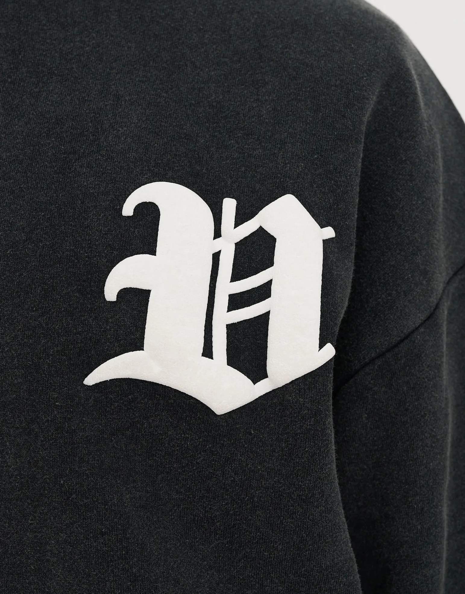 Vultures Oversized Hoodie in Snow Marle
