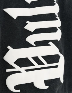 Vultures Oversized Hoodie in Snow Marle
