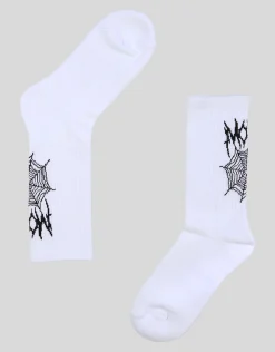 Web Crew Socks in Black