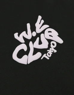 Weekend Club International Relaxed Fit T Shirt in Black