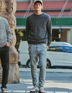 100% Wool Crew Neck Knit in Green