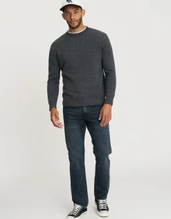 100% Wool Crew Neck Knit in Green